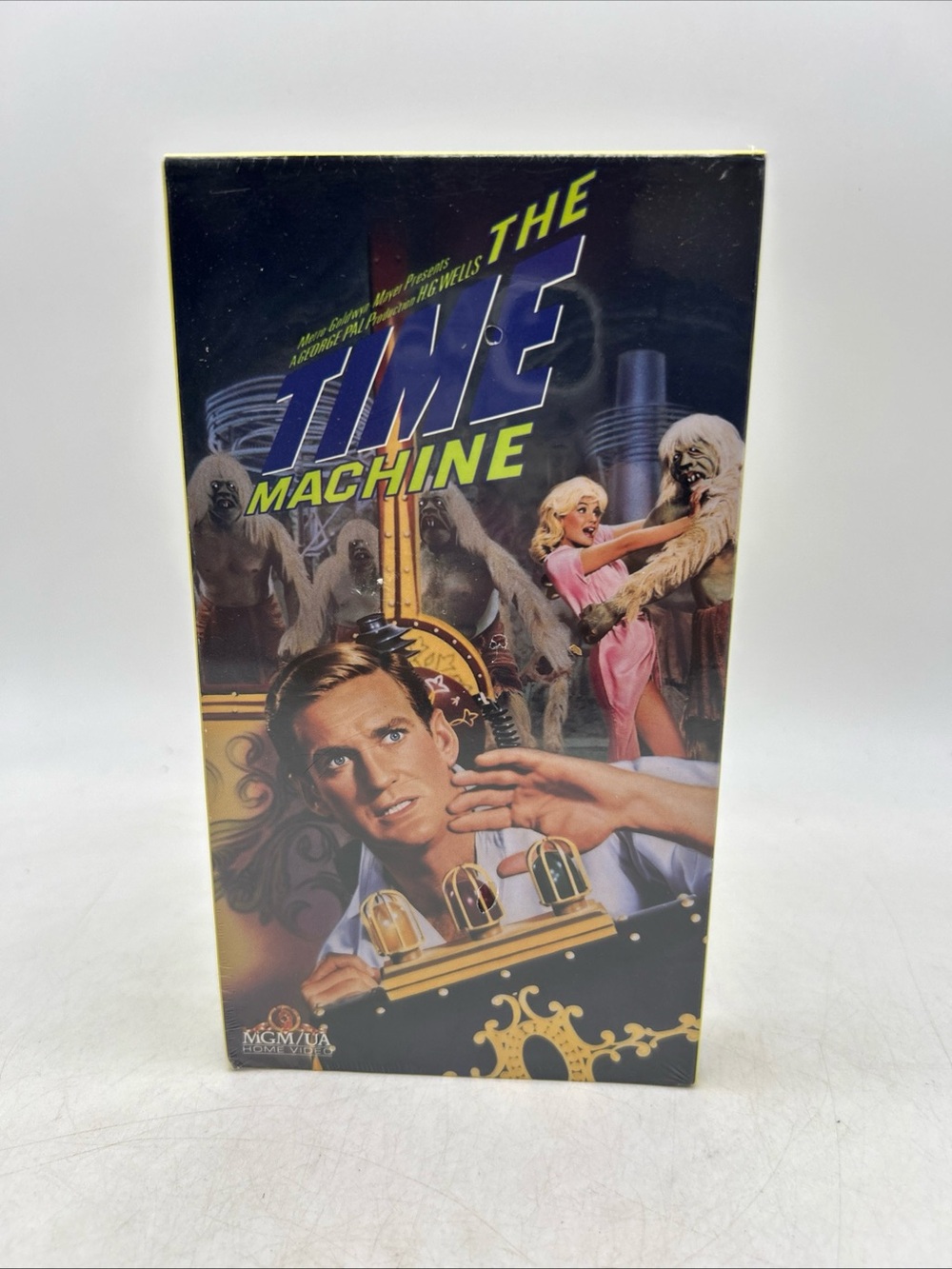 The Time Machine (VHS, 1988) Science Fiction H.G. Wells Academy Award Rod Taylor